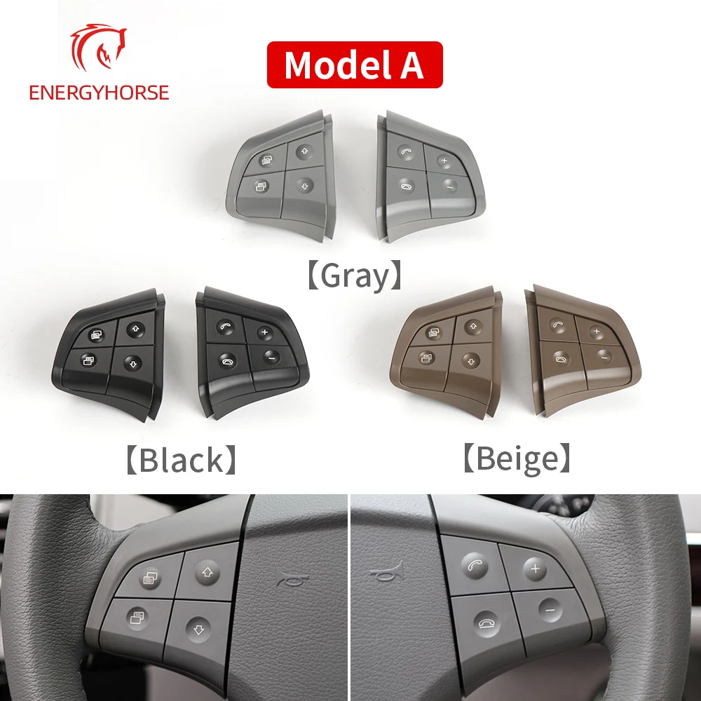 

Car Multi-function Steering Wheel Switch Button Kit Control Key For Mercedes Benz W164 W245 W251 ML GL 300 350 400 450 2006-2009