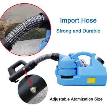 

Ultra Capacity 7L Electric ULV Fogger Intelligent Sprayer Mosquito Killer Disinfection Machine Insecticide Atomizer Fight Drugs