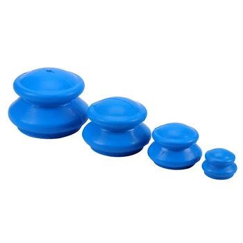 

4PCS Vacuum Cans Suction Cups Massage Anti Cellulite Vacuum Cupping Set Facial Body Chinese Therapy Massages Health Care