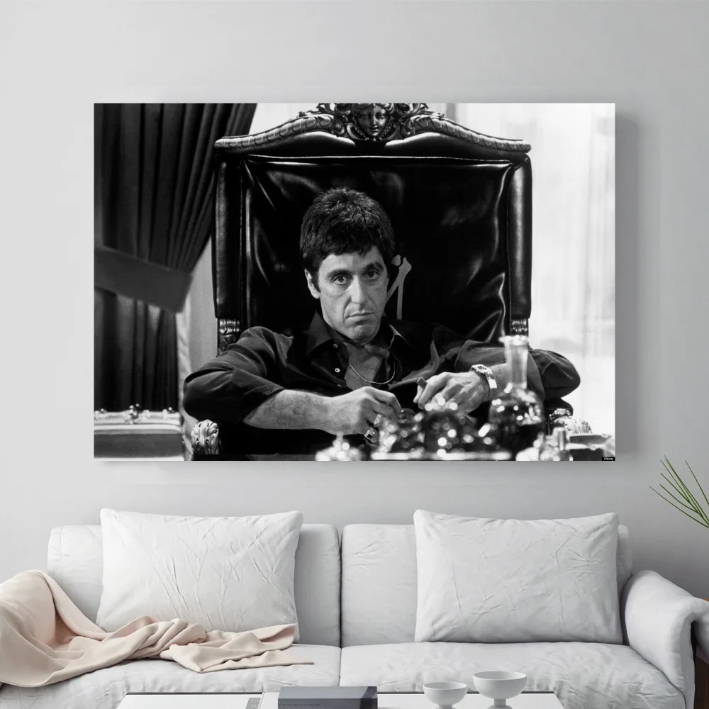 1 шт. Настенная картина Scarface|Рисование и каллиграфия| |