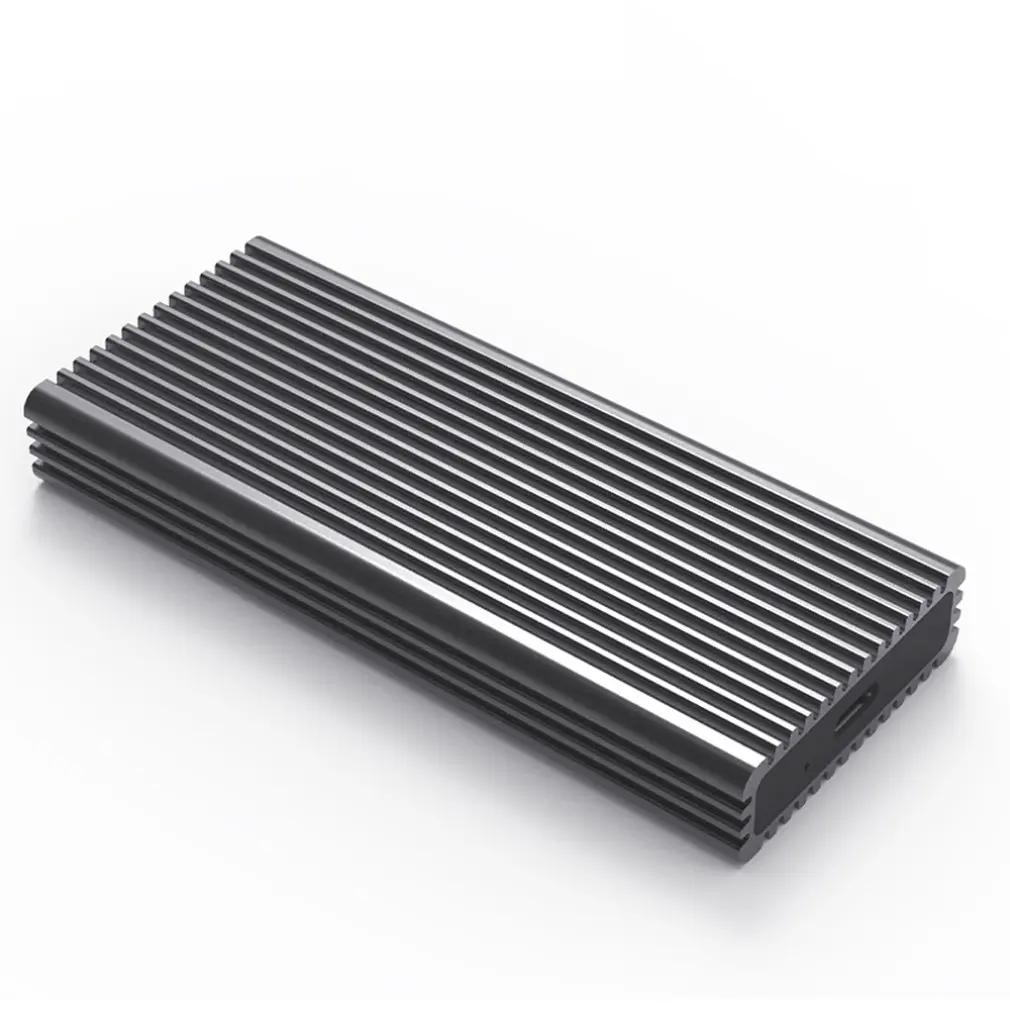 M.2 ssd casesType-C порт высокая скорость передачи жесткий диск Корпус тепловыделение черный алюминиевый SSD коробка