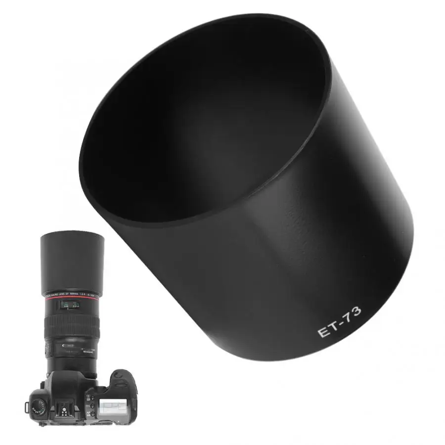 ET-73 бленда объектива камеры для Canon EF 100 мм f 2.8L Macro IS USM Lens len аксессуары