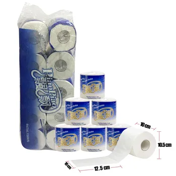 

Household Tissue Paper Roll & Soft 3 layers Napkins Toilet Paper Bathroom 10 packs Toilet Towels Kitchen Papers toiletpaper 2020
