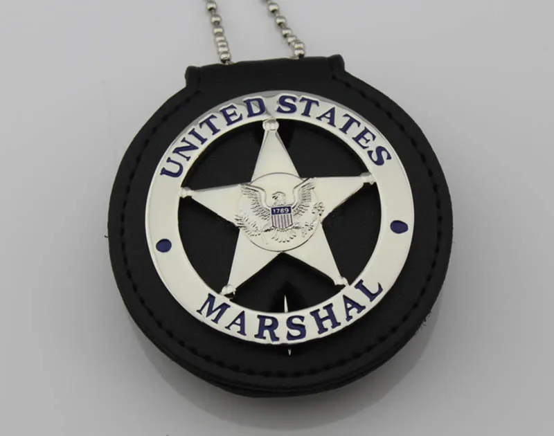 Классический американский MARSHAL, Реплика Фильма Prop Pin значок - Цвет: B