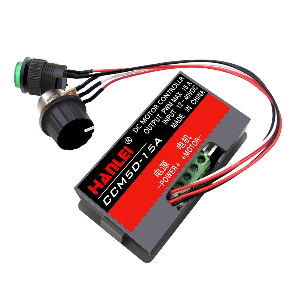 Регулируемый DC 6 V-30 V 12V 24V MAX 15A 16kHz контроллер скорости ШИМ мотора W/цифровой дисплей управления двигателем постоянного тока CV регулятор переключатель