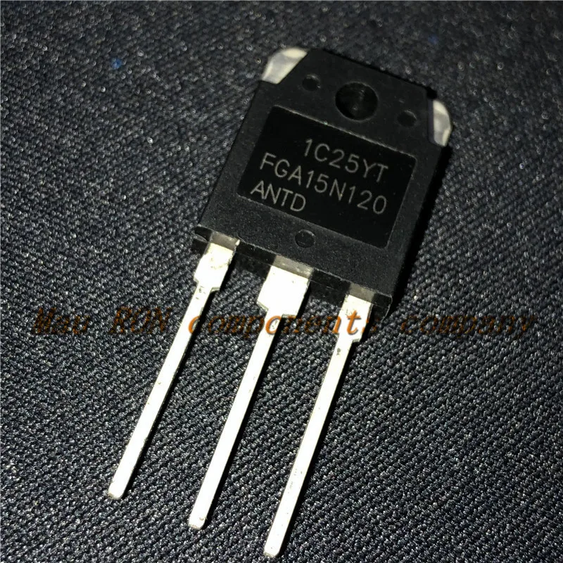 

Электрическая трубка для индукционной плиты 5 шт./лот FGA15N120 FGA15N120ANTD TO-3P 15A1200V IGBT