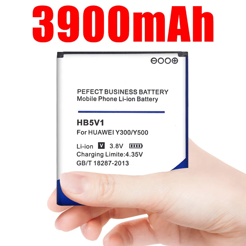 

3900mah Hb5v1 Replacement Battery for Huawei Y300 Y300c Y511 Y500 T8833 U883