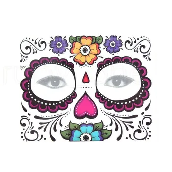 

Eyeshadow Sticker Magic Eye Face Lace Style Waterproof Temporary Tattoo For Beauty Cosmetic Stage Halloween Party