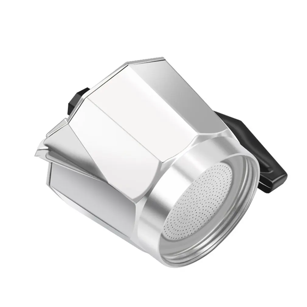 Алюминиевая 8-Angle Moka кастрюля эспрессо Плита Топ Кофеварка Moka эспрессо чашка Континентальный Moka Percolator горшок 3 чашки/6 чашек