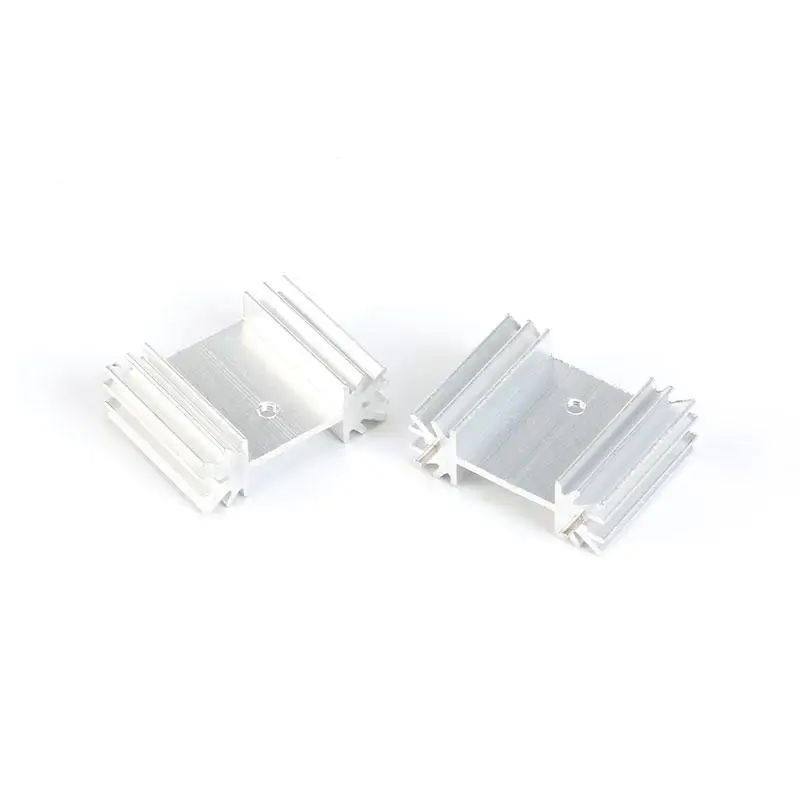 5 pcs Heatsink Radiator Cooling Fin Heat Sink Aluminum Cooler for IC Chip LED with pin 342512mm 34X25X12mm (2)