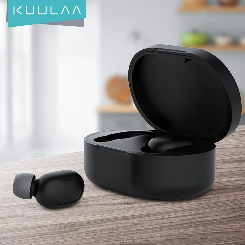 Силиконовый защитный чехол KUULAA для наушников Xiaomi Redmi Airdots телефона Mi True Wireless |