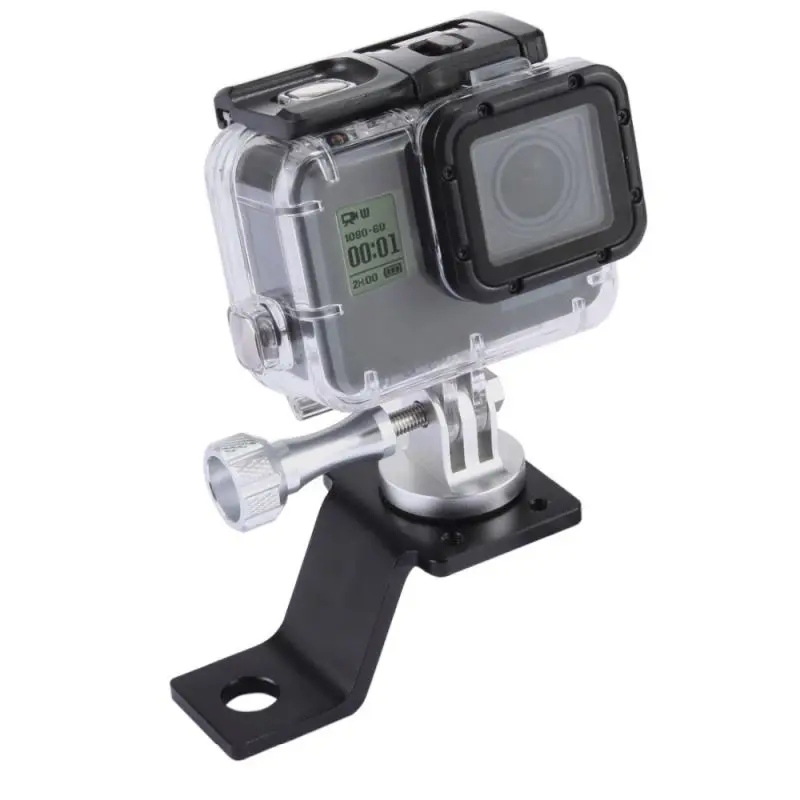 Прочный крепежный кронштейн мотоцикла из алюминиевого сплава для GoPro HERO4/3+/3/2/1/SJCAM SJ4000/SJ5000/SJ6000