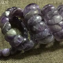 Настоящий браслет с аметистом Фиолетовый аметист женский браслет 1 браслет/комплект