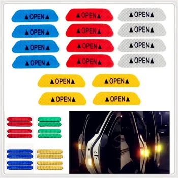 

Car Door Open Reflective Tape Warning Night Sticker for Chevrolet Volt SS Chevelle FNR 1970 1967 Impala Chaparral