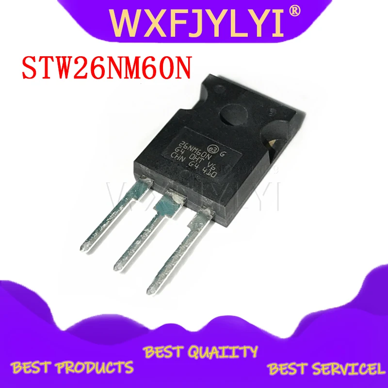 5 шт./лот STW26NM60N STW26NM60 26NM60N W26NM60 TO247 | Электронные компоненты и принадлежности
