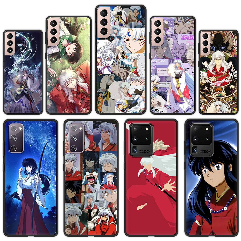 Чехол для телефона Inuyasha Sesshoumaru из аниме Samsung Galaxy S21 Ultra S20 FE S10 S9 Plus S10E S8 Note 20 10 Lite