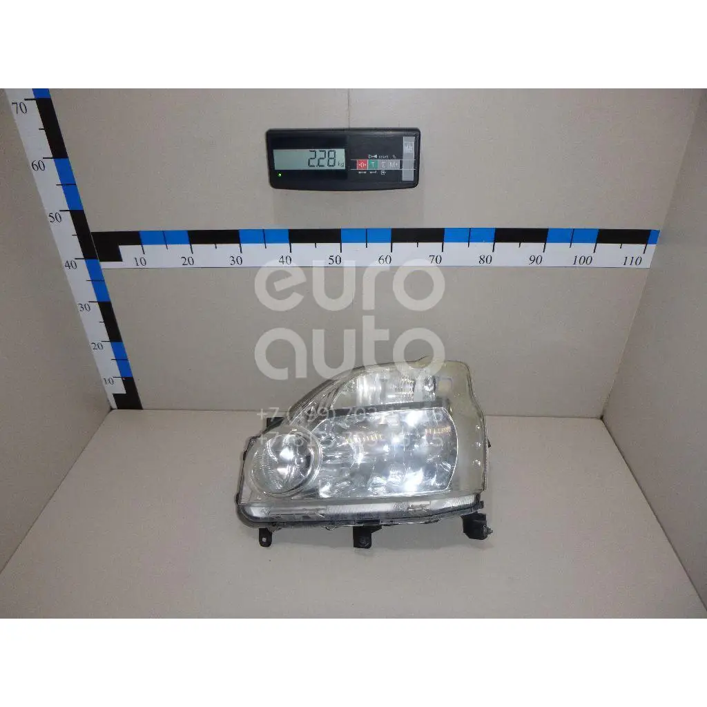 Фара левая, состояние – Б/У,, для Nissan X-Trail(T31) 26075JG40A ДО 2010 ГОДА НЕ КСЕНОН 26075JG40A