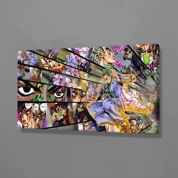 

HD Prints Canvas JoJo S Bizarre Adventure Wall Artwork Painting Modular Anmie Pictures Home Decoration Poster for Living Room