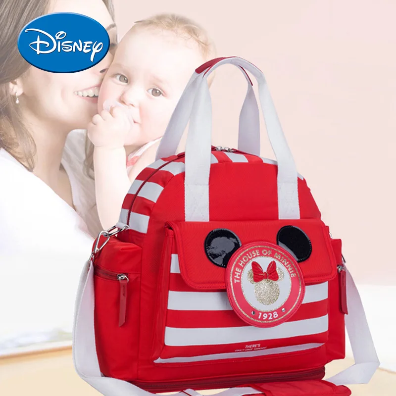 Disney мягкий подгузник сумки подгузник рюкзак для грудных детей папа мама подгузник коляска сумка для новорожденных водонепроницаемый дорожный Перевозчик 46461