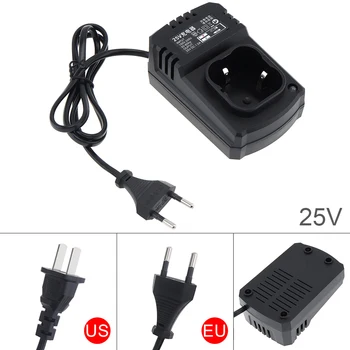 

DC 25V Portable Lithium Battery Rechargeable Charger Support 100-240V Power Source for Lithium Electrical Drill /Screwdriver