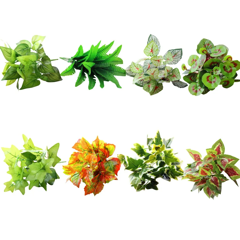 Искусственные растения Поддельные Листва ложный цветок букет листьев