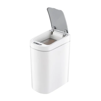 

Original 7L Smart Trash Can Motion Sensor Auto Sealing LED Induction Cover Trash Ashcan Bins IPX3 Waterproof