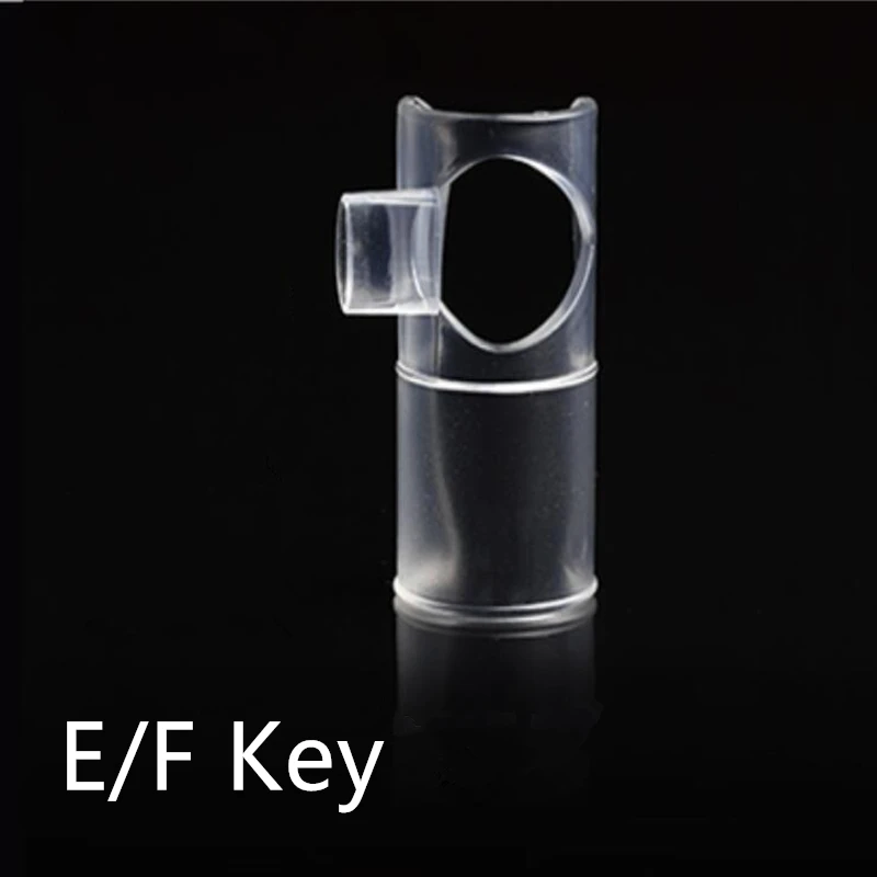E F KEY SevenAngel флейта воздуходувка мундштук свисток для начинающих легко дуть бамбуковая флейта dizi помощь - Цвет: E F KEY