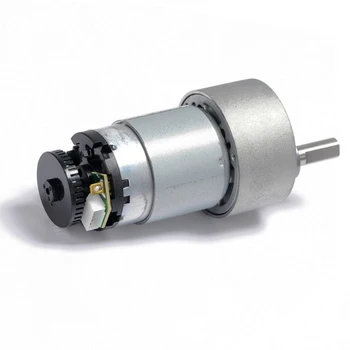 

M28N Encoder Disc Motor with Gearbox 545 High Torque DC Gear Motor, 24V 860rpm, Reduction Ratio 1: 10 for Car Ship Toy Models