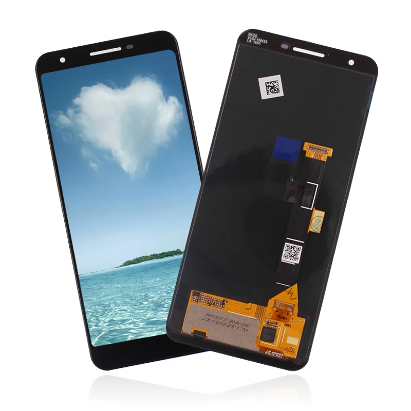 Экран Google Pixel 3A ЖК-дисплей Дисплей кодирующий преобразователь сенсорного экрана в сборе G020A G020E G020B G020C G020G G020F пикселей 3A XL ЖК-дисплей Экран - Цвет: Pixel 3A
