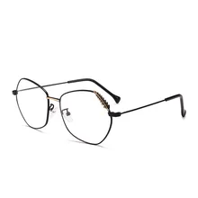 Тренд личности многоугольник нерегулярные очки для чтения ретро искусство без градусов очки для чтения октября Новые нежные крылья оправа очки