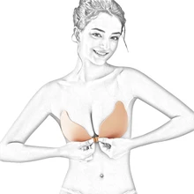 Сексуальный Невидимый бюстгальтер крышка соски самоклеющийся бюстгальтер без бретелек палочка гель силиконовый бюстгальтер Пуш-Ап женское нижнее белье с открытой спиной# F