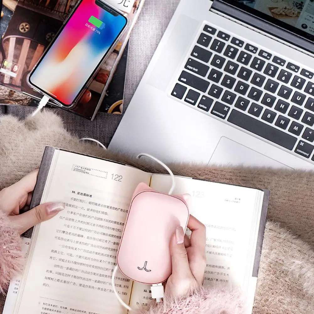 3600mAh USB Перезаряжаемый светодиодный электрическая грелка для рук обогреватель для путешествий удобный долговечный Мини карманный нагреватель домашний потепленный продукт