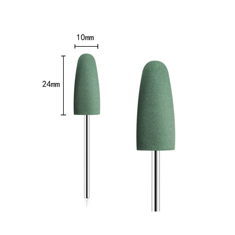 Универсальная Серия большая головка 7 цветов резина и карбид кремния буфер для