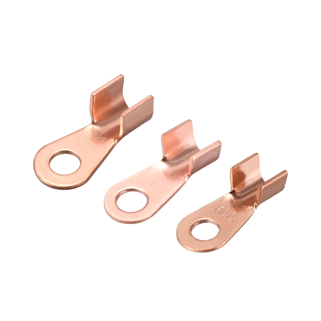 Uxcell 5 шт. Open-End медь обжимные наконечники OT-100A OT-600A AWG 8-4 батарея кабельный разъем для машины и железной дороги