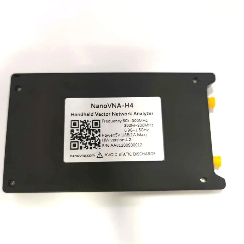 NanoVNA H4 4 дюйма вектор сетевой анализатор антенны коротковолновое MF HF VHF UHF талант| |