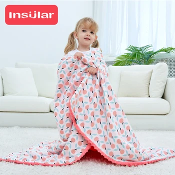 

4 Layers Muslin Cotton Baby Blanket Soft Breathable Embossed Bubbles Design Newborn Swaddles Sleeping Mat 80x100cm