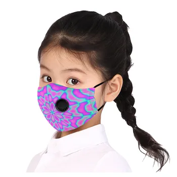 

Kid Reusable Cartoon Masks Breathable Dustproof Cover Masks 1Pcs Protective Mask Mouth Face Masks mascherina bambini masque Kpoo