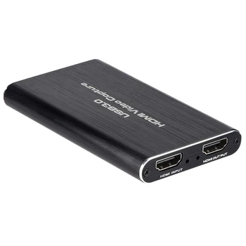 

HDMI Game Capture Card, USB3.0 1080P Video Capture Card, Portable Capture Card for Game Live Broadcasts Video Recording