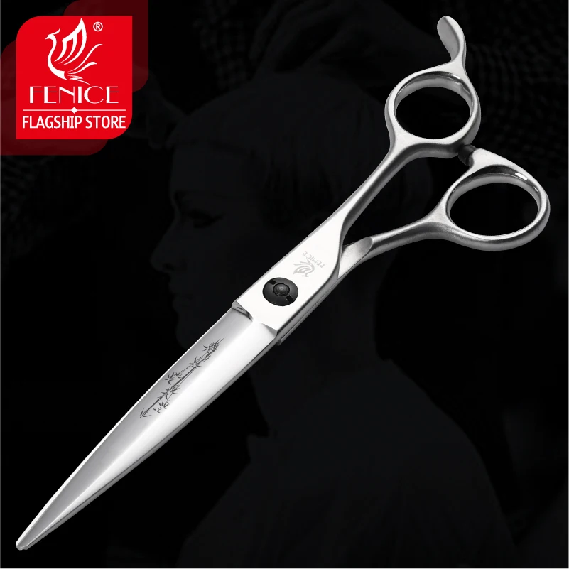 Fenice New Arrival 7 Professional Hair Scissors Willow Shape Hair Shears Slid Hairdressing Scissors Haircut Shears 3