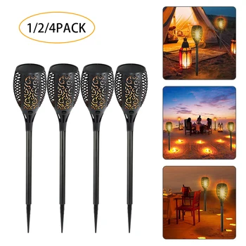 

Solar Flame Lamp LED Flickering IP65 Waterproof Garden Decoration Landscape Light Lawn Path Court yard Simulated Torch Light