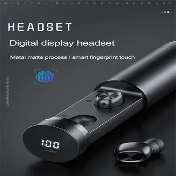 

TWS Smart Touch Bluetooth 5.0 Wireless Earphones HIFI Sport Waterproof Earbuds Gaming Music Headset with LED Digital Display
