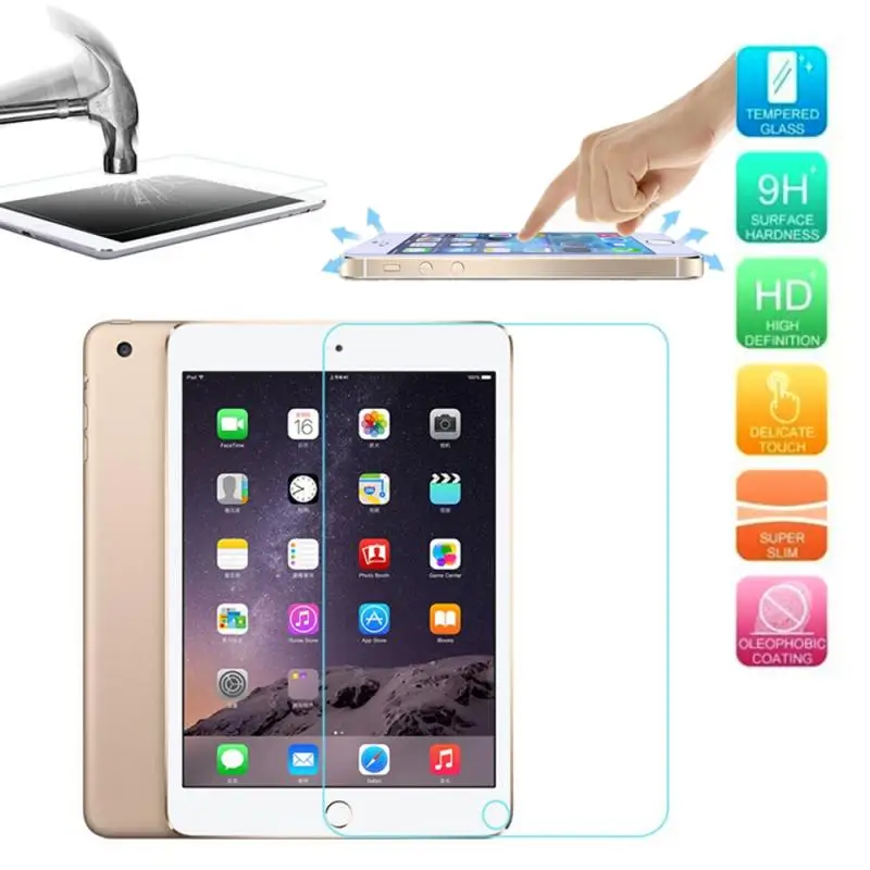 Для iPad mini 1 2 3 4 5 9H Защитная пленка для экрана из закаленного стекла pro 10