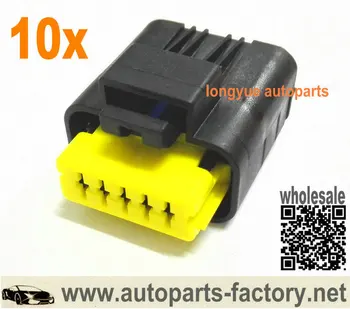 

longyue 10set 5 Way Repair Plug Connector Kit for Black Sicma for FCI