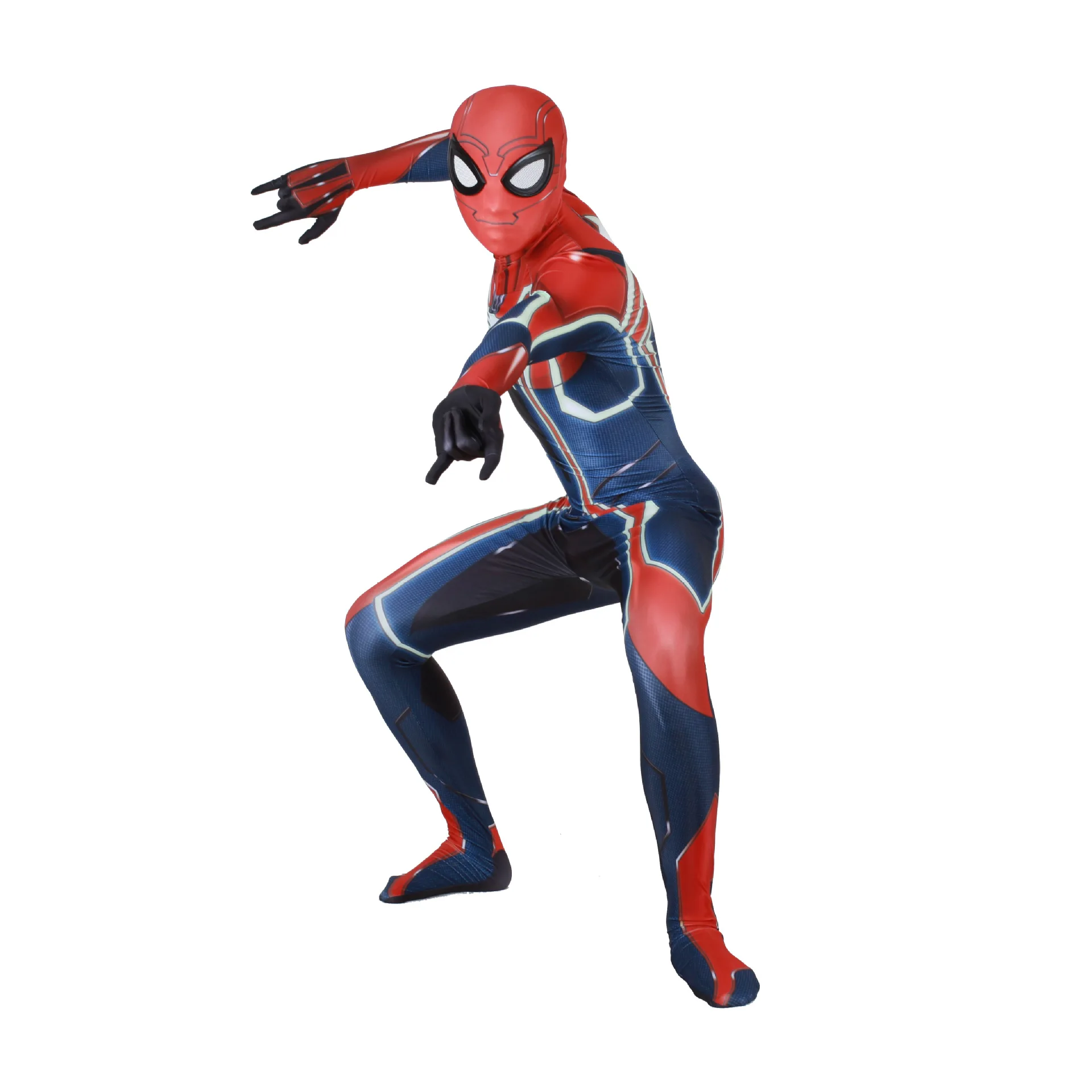 Стиль, костюм для мальчиков-пауков, 3D принт, спандекс, аниме, косплей, Zentai
