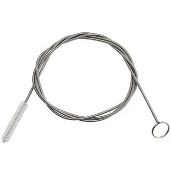 

4 Pcs 1.5M Inlet and Outlet Pipe Cleaning Spring Brush Long Brush Beer Barrel Fermentation Tank Tube Hose Cleaner
