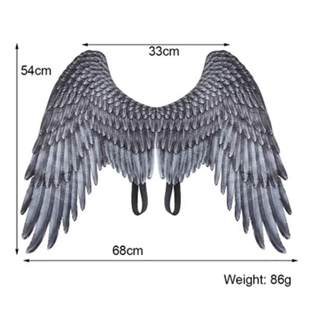 Kids Wings Halloween Mardi Gras Cosplay Pretend Play Dress Up Costume Accessory wedding hair accessories a lot#g6