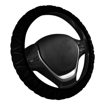 

Car Steering Wheel Cover Braided Wheel Handle Ice Silk Set Sponge Car Protector Universal Inner Ring Steering Wheel Cover Car In
