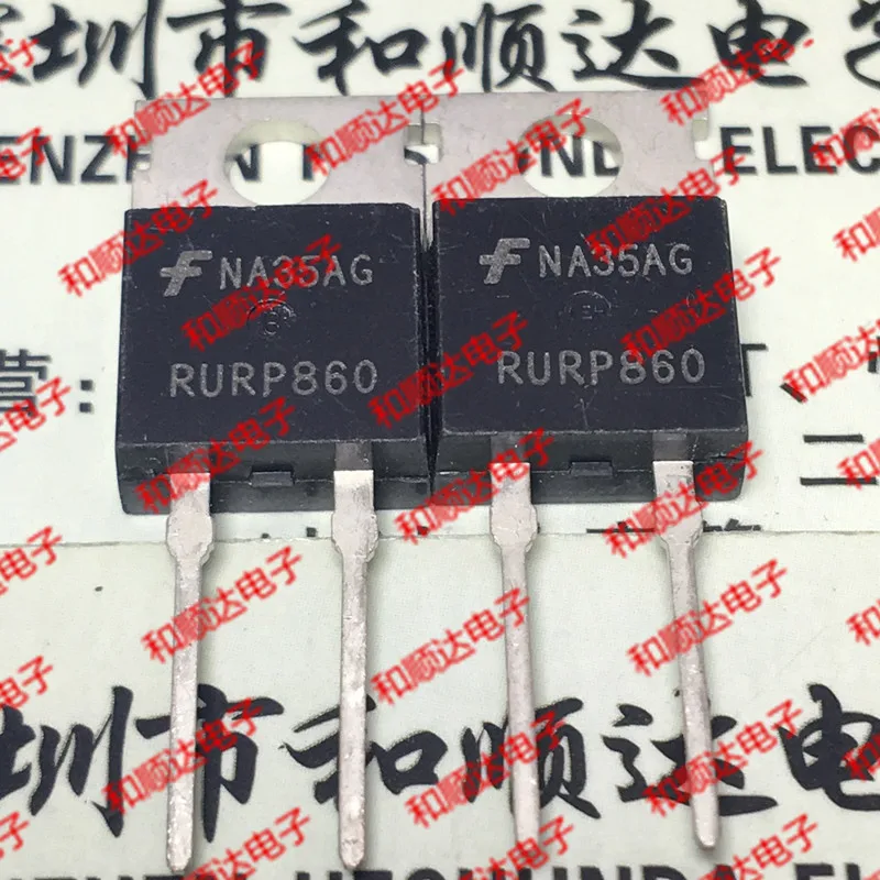 /5 шт/RURP860 TO-220 8A 400 В