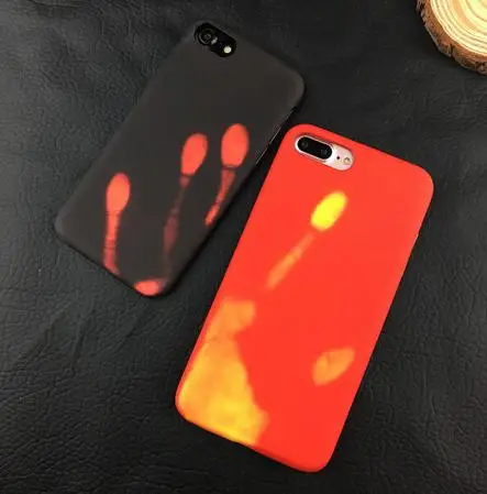 

Thermal Sensor Heat Induction phone Case For Samsung Galaxy S7 S8 S8PLUS S9 S10 A30 A40 A70 A80 A90 A7 A8 A9 2018 Case Cover