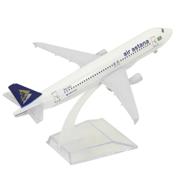 

16cm Uzbekistan Arilines Aircraft Model Airbus A320 Uzbek Mahathir Airliner 1:400 Alloy Simulation Aircraft Model Toys Children